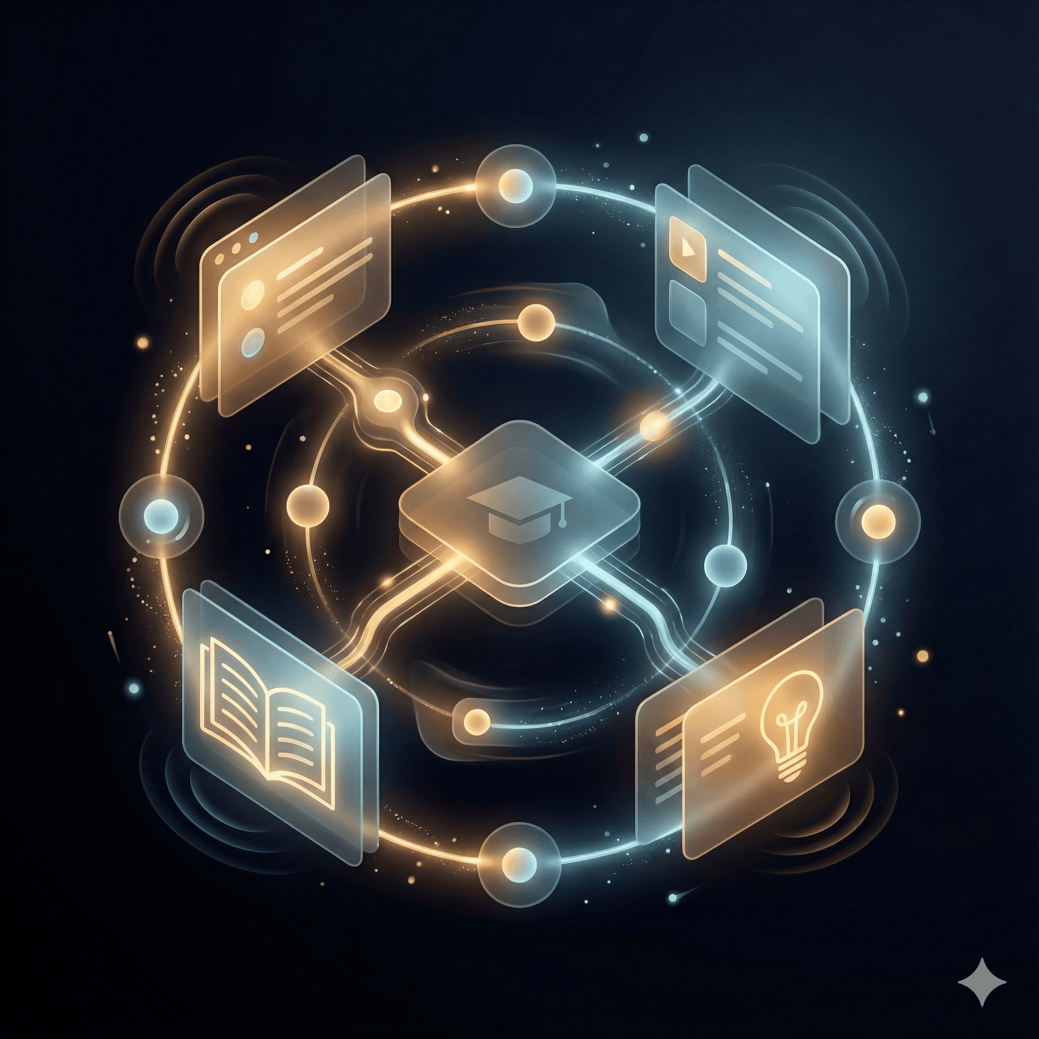 Education technology illustration